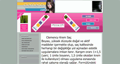 Desktop Screenshot of clemencycolor.com